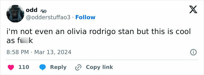 Fans Praise Olivia Rodrigo For Giving Concert-Goers Free Plan B And Condoms Fans Praise Olivia Rodrigo For Giving Concert-Goers Free Plan B And Condoms