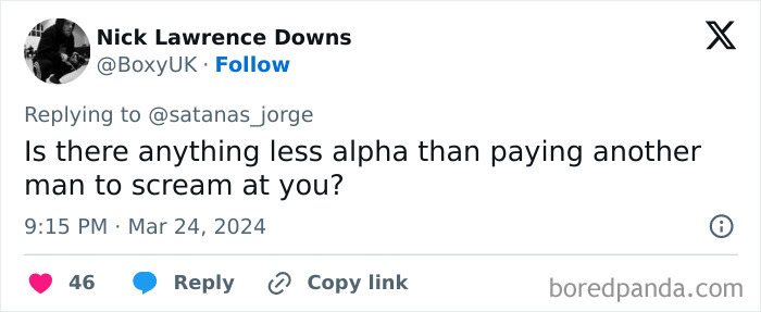 Men Who Joined &ldquo;Alpha Male&rdquo; Project Mocked Online