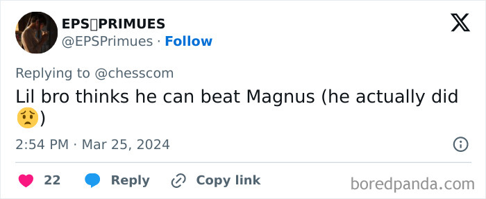 10-Year-Old Deemed &ldquo;Messi Of Chess&rdquo; After He Beats 5-Time World Champion Magnus Carlsen