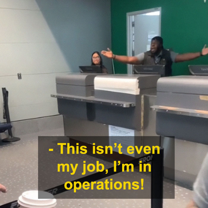 &ldquo;This Isn&rsquo;t Even My Job&rdquo;: Delayed Passengers Receive Perplexing Response From Airline Clerk