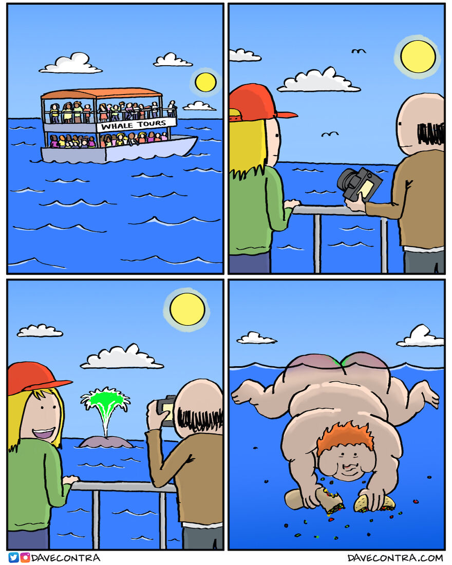 31 Comics With Unexpectedly Dark Twists By Dave Contra (New Pics)