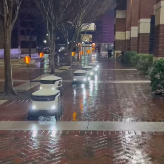 Students Fight Back After College Campus Is “Taken Over” By Delivery Robots Students Fight Back After College Campus Is “Taken Over” By Delivery Robots