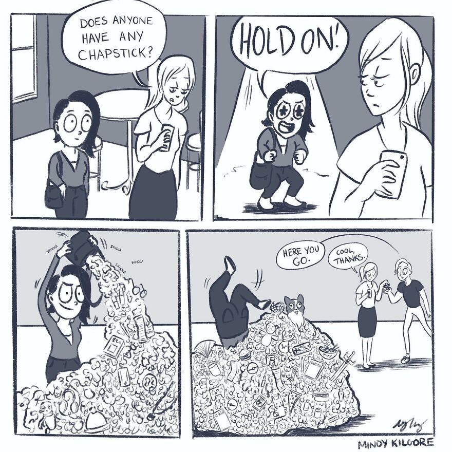 Have Fun With Mindy Kilgore's Silly And Not-So-Innocent Comics (27 Pics)
