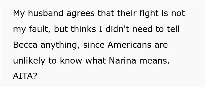 Pregnant Woman Comes Up With Unique Baby Name, Is Devastated After Friend Tells Her What It Means Pregnant Woman Comes Up With Unique Baby Name, Is Devastated After Friend Tells Her What It Means
