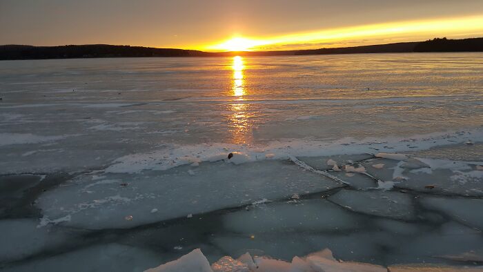Sunset On Lake Wallenpaupack