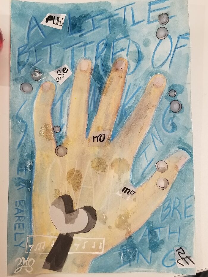 A Quick Art Project I Did Last Year