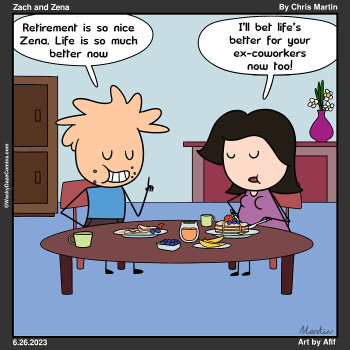 Introducing My "Zach And Zena" Cartoons