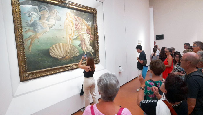 Everyone Is Standing In A Semicircle Because Everyone Can Enjoy The Piece Unobstructed? No, They Are Just Making Space For Me