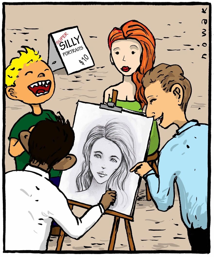 31 Wholesome Yet Hilarious Single Panel Comics From Artist Joseph Nowak (New Pics)