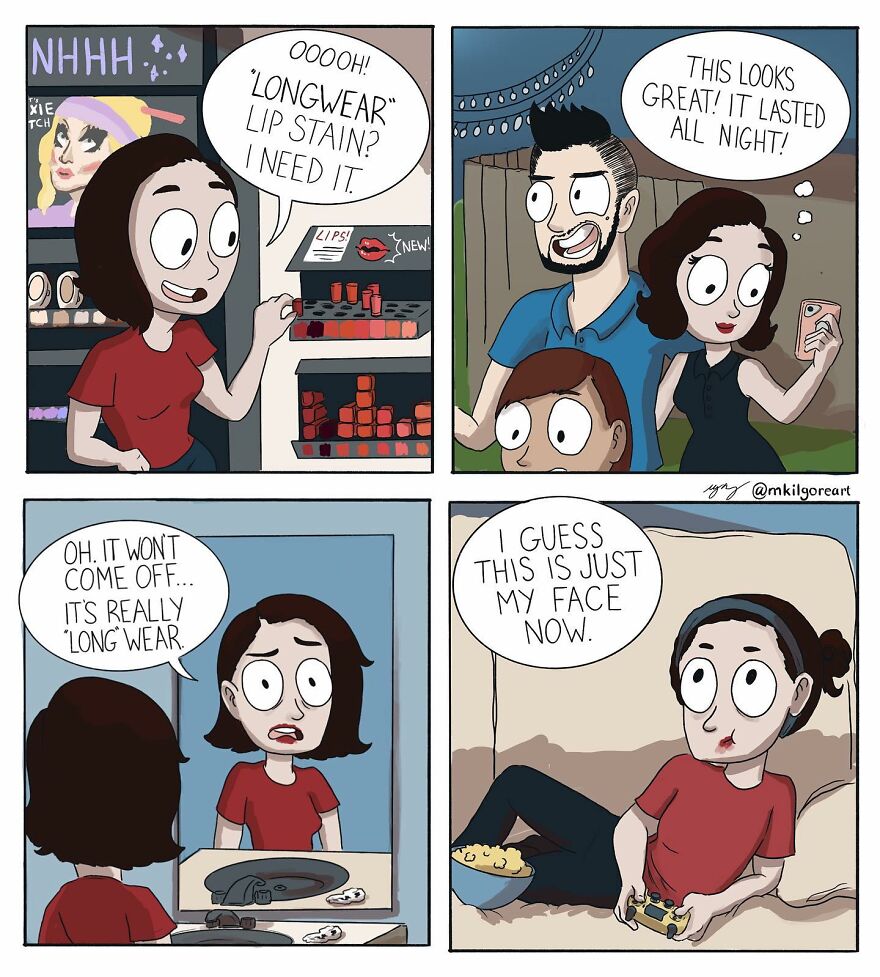 Have Fun With Mindy Kilgore's Silly And Not-So-Innocent Comics (27 Pics)