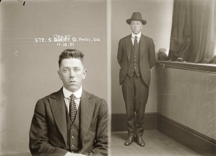 Sidney “Pretty Sid” Grant. 1921