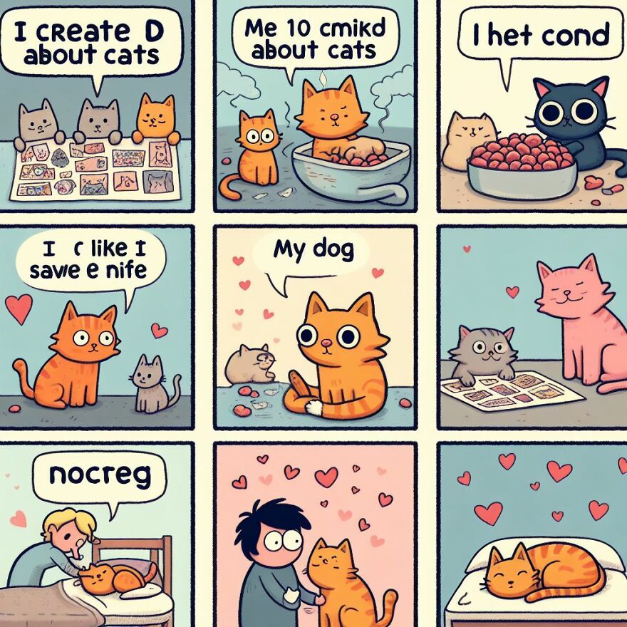 "Fur-Tastic Tales: A Journey Through The Fluffy World Of Cat Comics And Heartwarming Dog Courage"