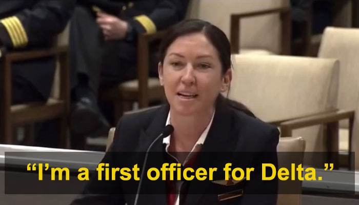 &ldquo;I&rsquo;m A First Officer&rdquo;: Female Pilot Corrects Republican Senator Who Called Her A &ldquo;Stewardess&rdquo;