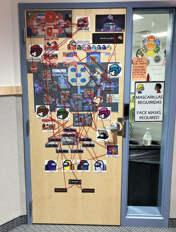 My Spanish Teacher's Door