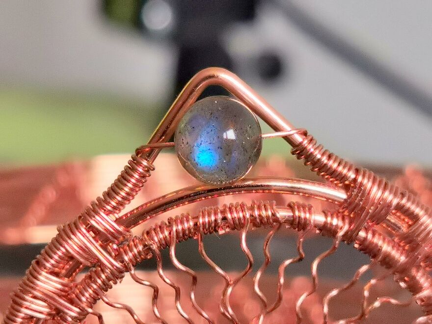 I Used Ten Meters Of Copper Wire To Make This Tree Armband I Used Ten Meters Of Copper Wire To Make This Tree Armband