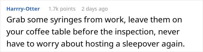 &ldquo;My Daughter Wants To Have A Sleepover - Her Friend&rsquo;s Parents Want To Do A Full Inspection&rdquo;