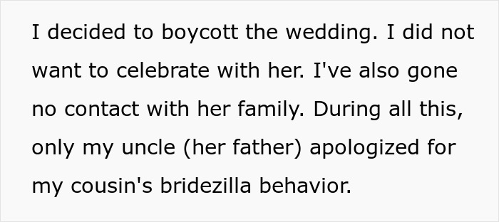 Woman Offers To Host Cousin’s Wedding, Changes Her Mind After Bridezilla Shows Her True Colors Woman Offers To Host Cousin’s Wedding, Changes Her Mind After Bridezilla Shows Her True Colors