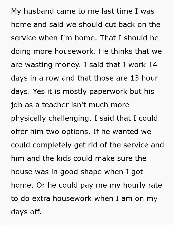 Woman Done With Living In Filth, Hires Housemaid, Gives Husband An Ultimatum When He Protests Woman Done With Living In Filth, Hires Housemaid, Gives Husband An Ultimatum When He Protests