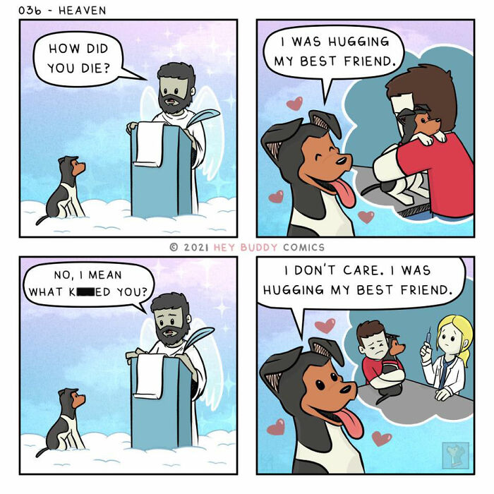 30 Heartwarming Comics That This Artist Created Inspired By His Dog (New Pics)
