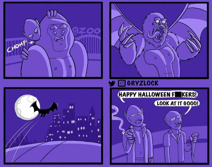 This Artist Draws Sarcastic Comics With Twisted Endings (New Pics)