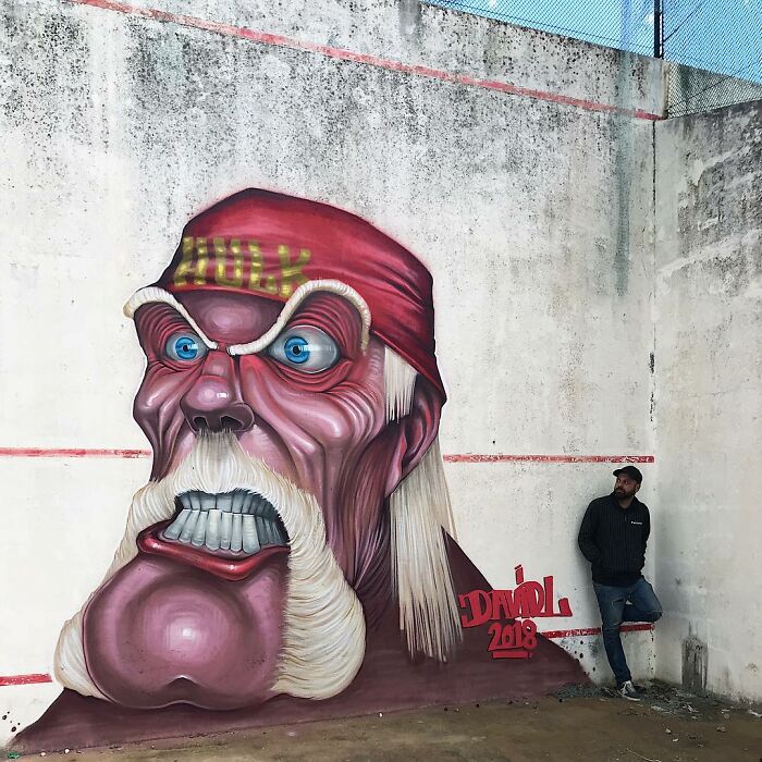 Darkly Twisted Graffiti Artwork Featuring Popular Characters By David Lozano