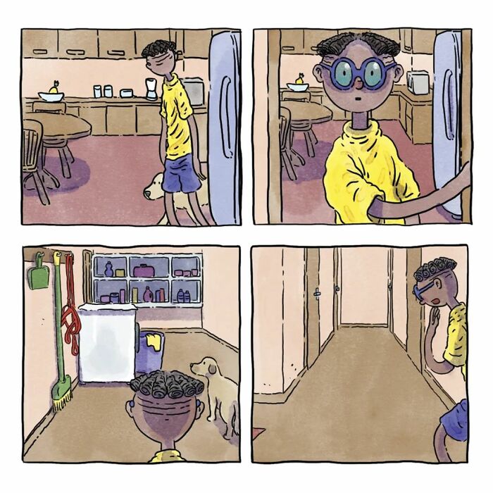 5 Emotivos cómics sobre la vida con un perro y un gato, por Ademar Vieira