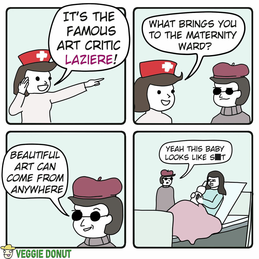 Explore The Darkly Comedic World Of Veggie Donut Comics: A Hidden Gem On Instagram