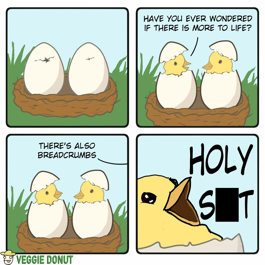 Explore The Darkly Comedic World Of Veggie Donut Comics: A Hidden Gem On Instagram