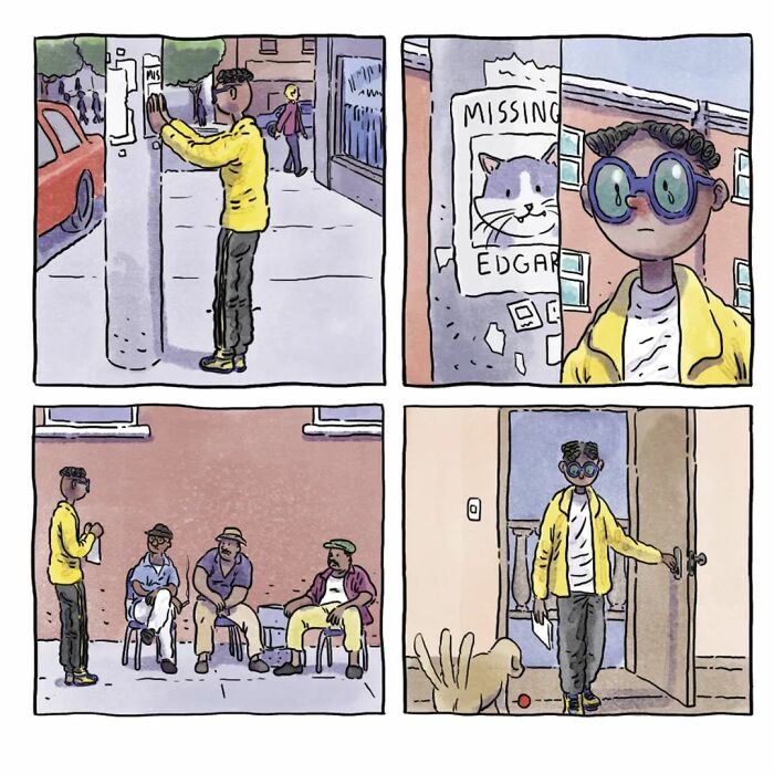 5 Emotivos cómics sobre la vida con un perro y un gato, por Ademar Vieira