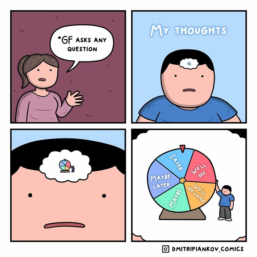 25 New Funny Dark Humor Comics With Twist Endings From Cartoonist Dmitri Piankov