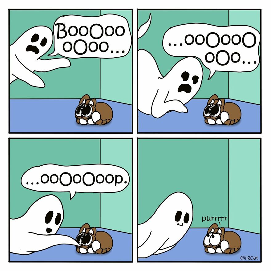 Artist Illustrates Relatable Moments From Life With A Cat, And Many Cat Owners Can Relate (20 New Pics)