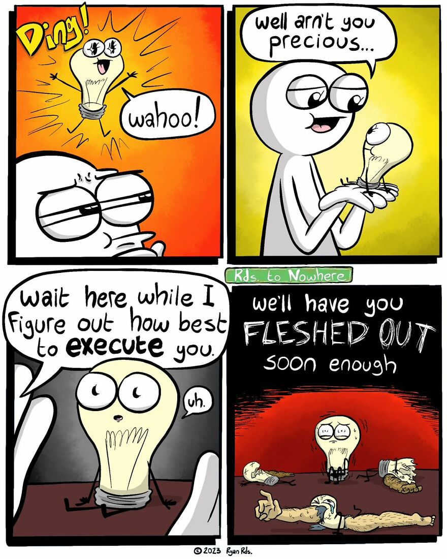 This Artist Created 43 New Comics That Have Unexpected Twists At The End