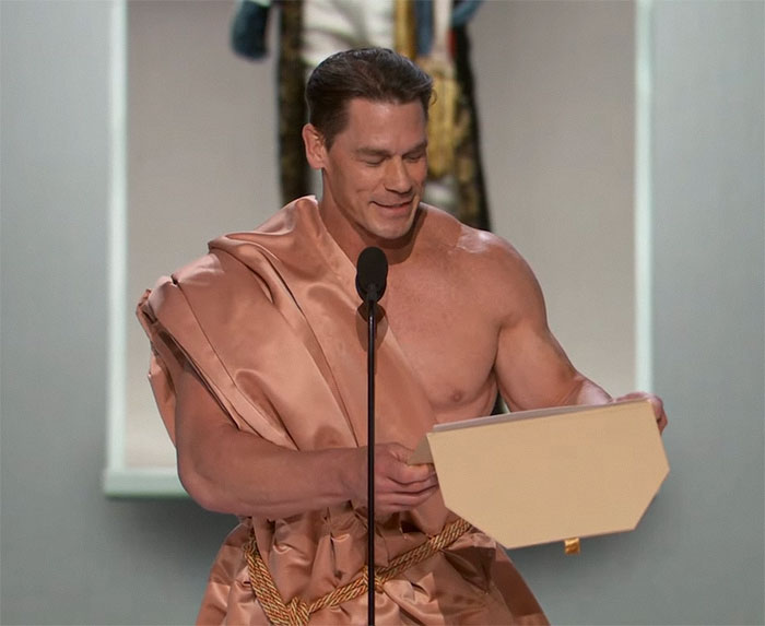 &ldquo;You Can&rsquo;t See Me&rdquo;: John Cena Pulls Hilarious Streaking Stunt At The 2024 Oscars
