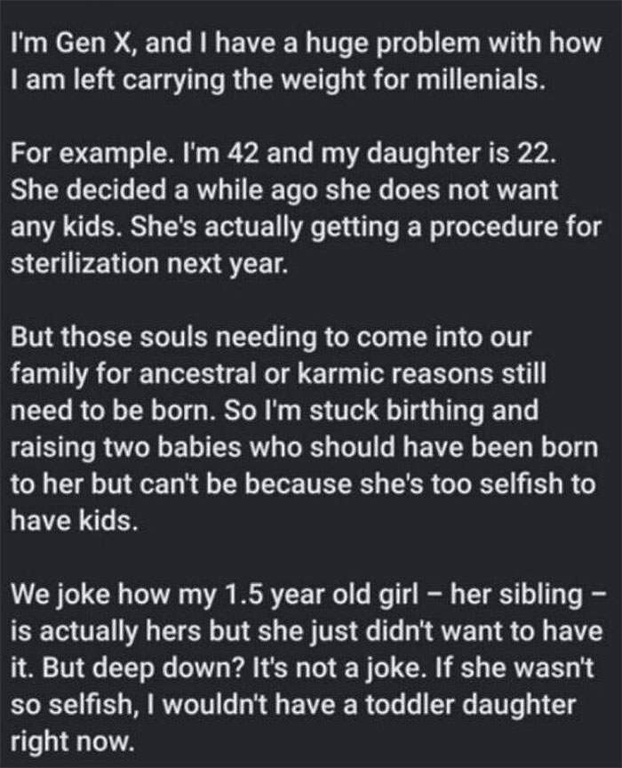 Came Across This. Poor Daughter