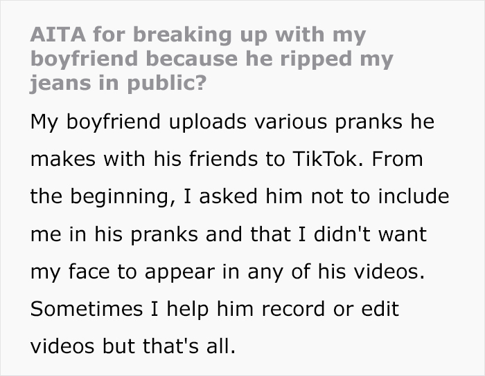 Man Tries Blaming GF For Prank Gone Wrong, Comes Crawling Back Next Day, Leaving Her Confused - 2