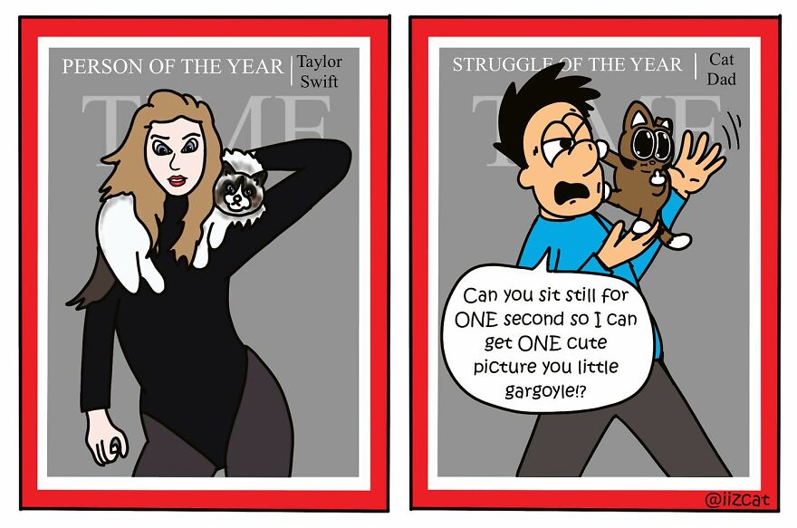 Artist Illustrates Relatable Moments From Life With A Cat, And Many Cat Owners Can Relate (20 New Pics)