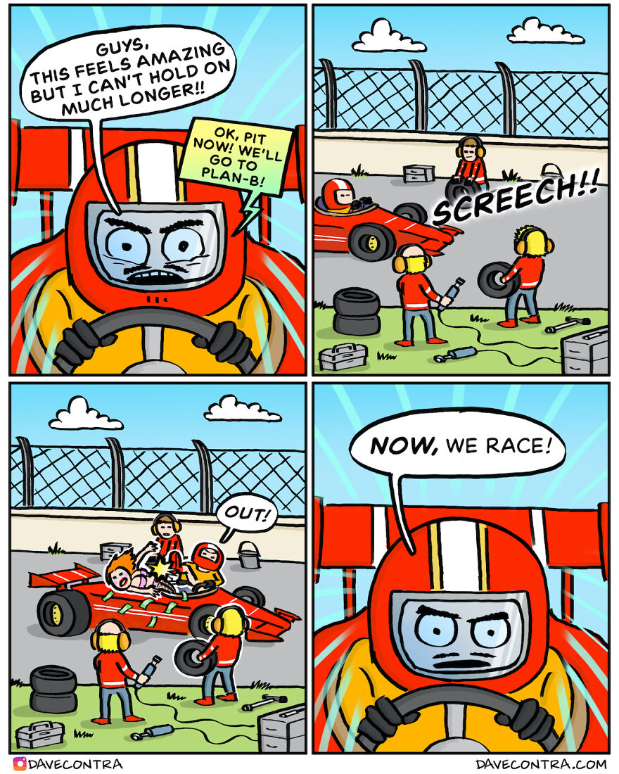 31 Comics With Unexpectedly Dark Twists By Dave Contra (New Pics)