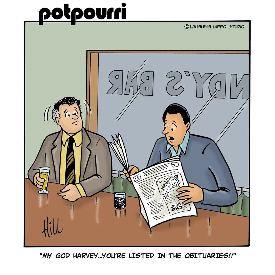 67 One-Panel Comics That Might Brighten Your Day By Laughing Hippo Studio (New Pics)