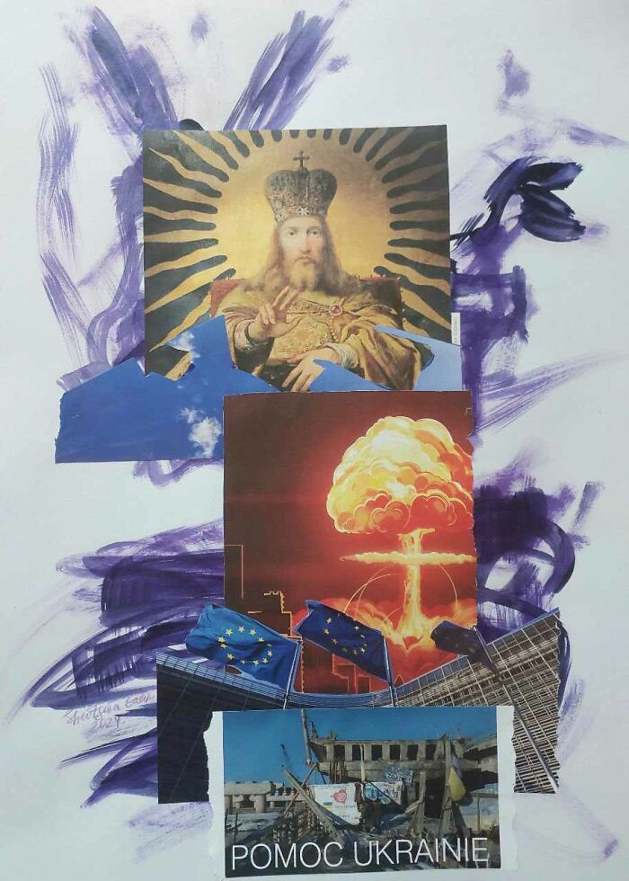 "Stepping Into The World": A Collage Exhibition By Galina Shevtsova "Stepping Into The World": A Collage Exhibition By Galina Shevtsova