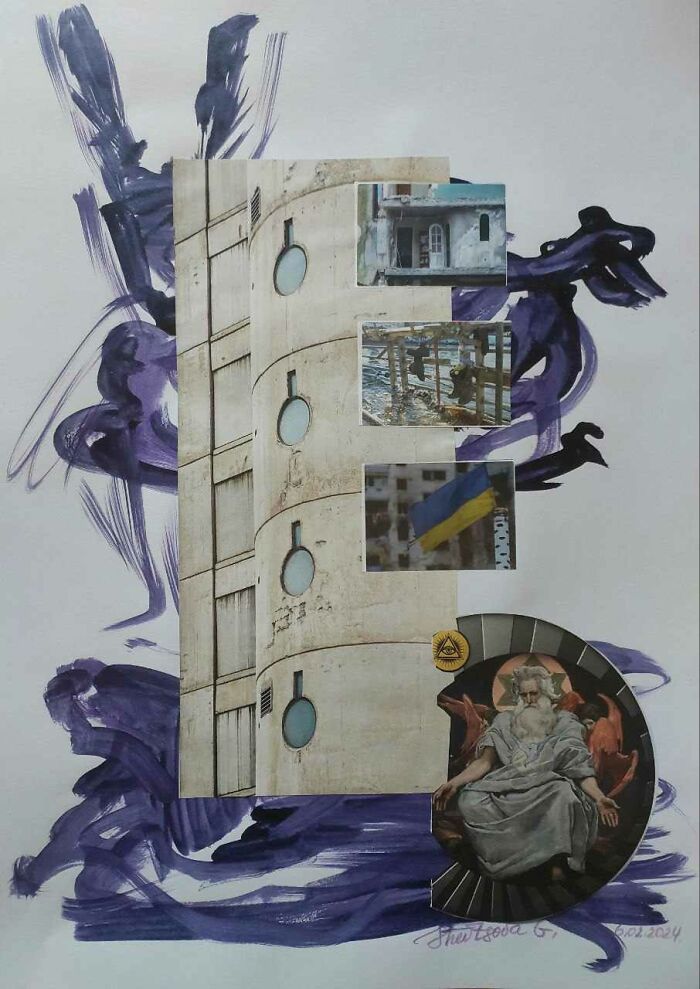 "Stepping Into The World": A Collage Exhibition By Galina Shevtsova "Stepping Into The World": A Collage Exhibition By Galina Shevtsova