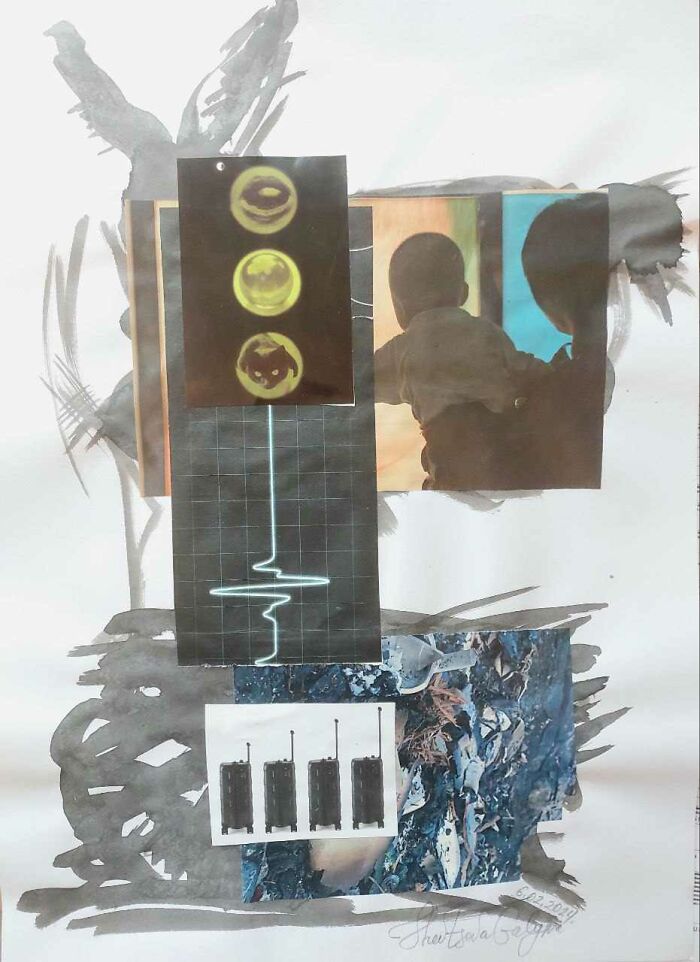 "Stepping Into The World": A Collage Exhibition By Galina Shevtsova "Stepping Into The World": A Collage Exhibition By Galina Shevtsova