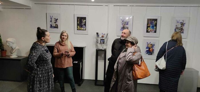 "Stepping Into The World": A Collage Exhibition By Galina Shevtsova "Stepping Into The World": A Collage Exhibition By Galina Shevtsova