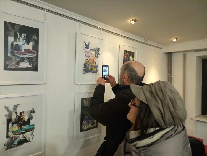 "Stepping Into The World": A Collage Exhibition By Galina Shevtsova "Stepping Into The World": A Collage Exhibition By Galina Shevtsova