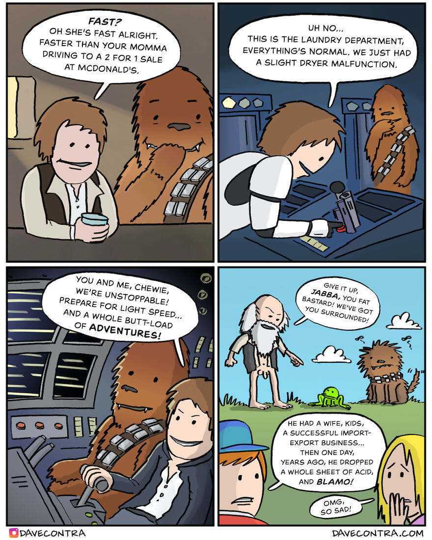 31 Comics With Unexpectedly Dark Twists By Dave Contra (New Pics)