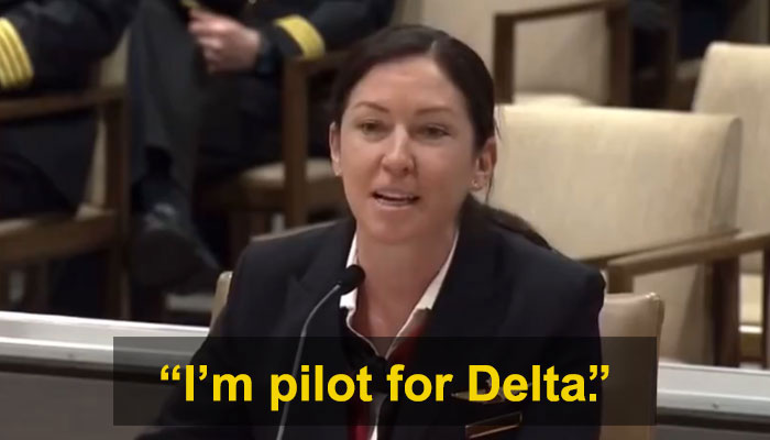 &ldquo;I&rsquo;m A First Officer&rdquo;: Female Pilot Corrects Republican Senator Who Called Her A &ldquo;Stewardess&rdquo;