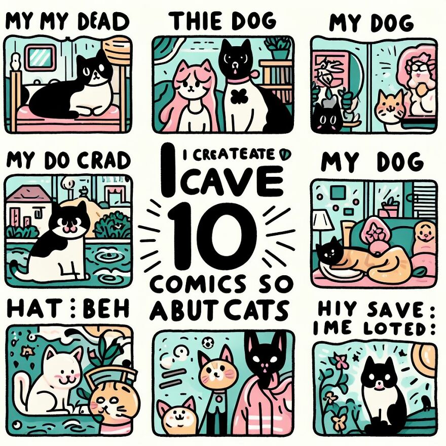 "Fur-Tastic Tales: A Journey Through The Fluffy World Of Cat Comics And Heartwarming Dog Courage"