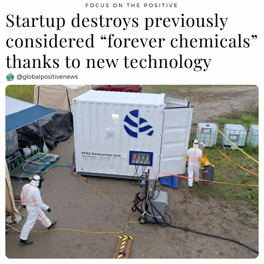 For The Past 20 To 30 Years, There Was No Tool Capable Of Destroying Pfas - The So-Called “Forever Chemicals”