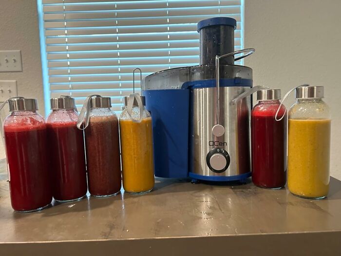  Qcen Juicer: The Ultimate Juice Maker. Stainless Steel And Easy-To-Clean