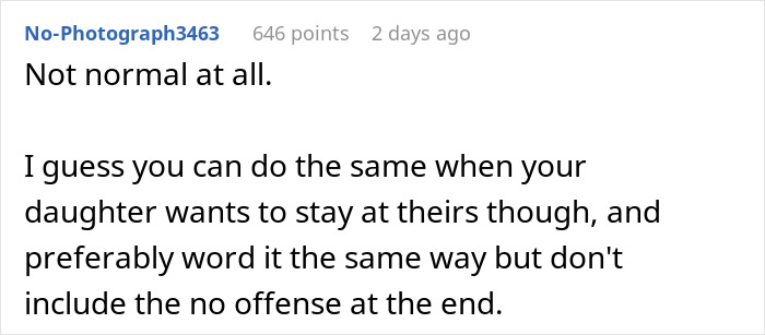 &ldquo;My Daughter Wants To Have A Sleepover - Her Friend&rsquo;s Parents Want To Do A Full Inspection&rdquo;