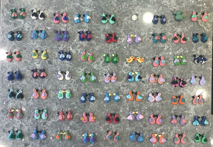 Anyone Want Free Bird Earrings? I’m Autistic And Make Them For Fun (Will Accept Donations For Materials And Shipping Tho.)